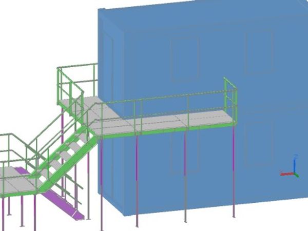 Walkway Platforms, Stairs and Handrails