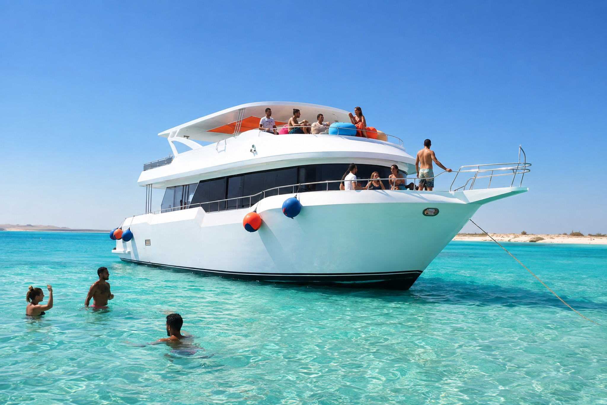 Hurghada 3 Islands Yacht Trip