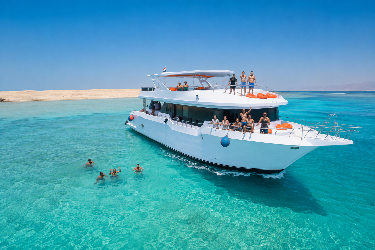 Hurghada 3 Islands Yacht Trip