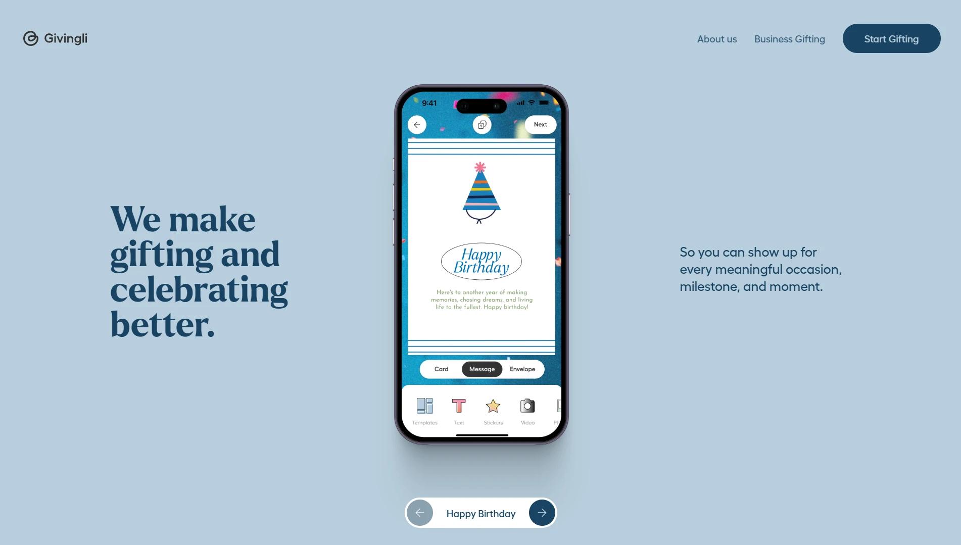 Givingli — project image 2