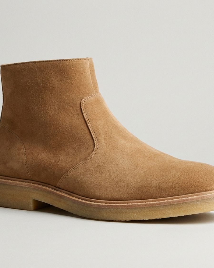 Suede Ankle Boot
