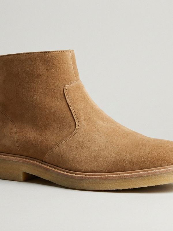 Suede Ankle Boot