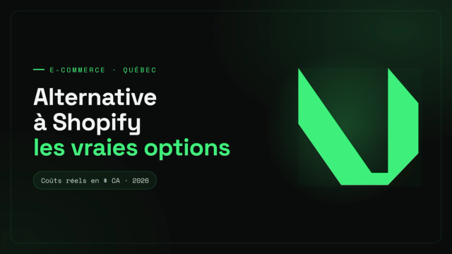 Alternative à Shopify : les options pour une entreprise québécoise