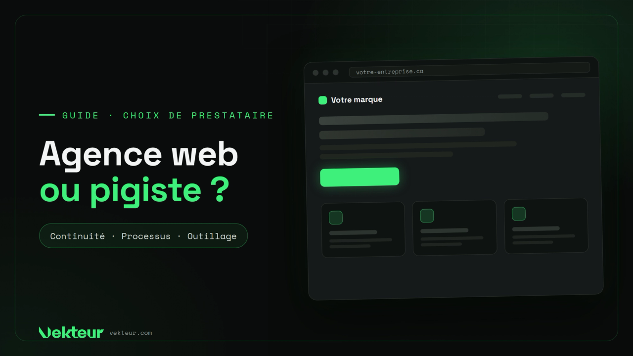 Agence web ou pigiste : qui choisir pour créer votre site web ?