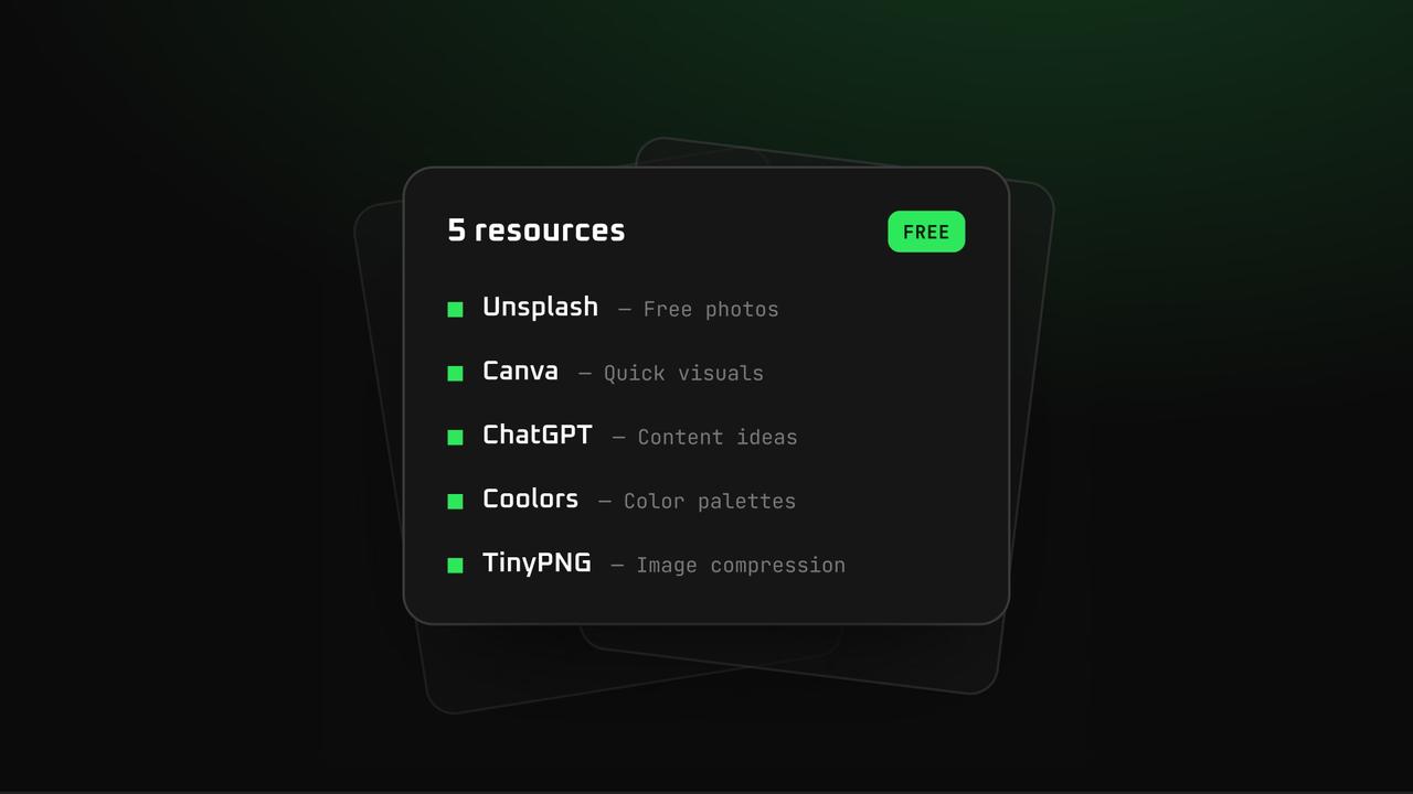 5 free resources to enhance your website content