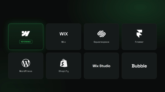 Alternatives à Webflow : 7 options comparées pour 2026