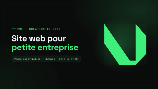 Site web pour petite entreprise : par où commencer au Québec