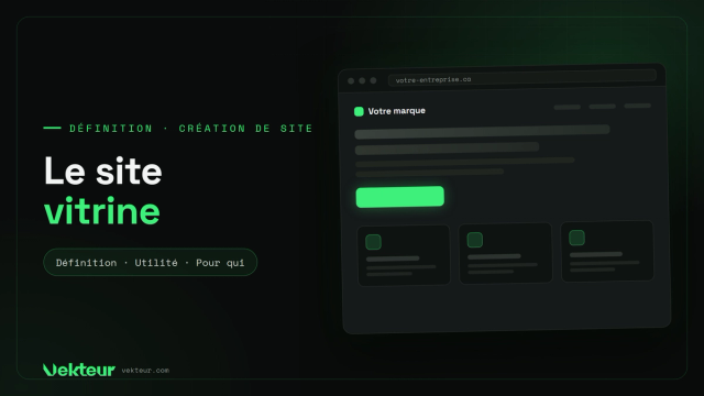 Site vitrine : définition, utilité et pour qui c’est fait
