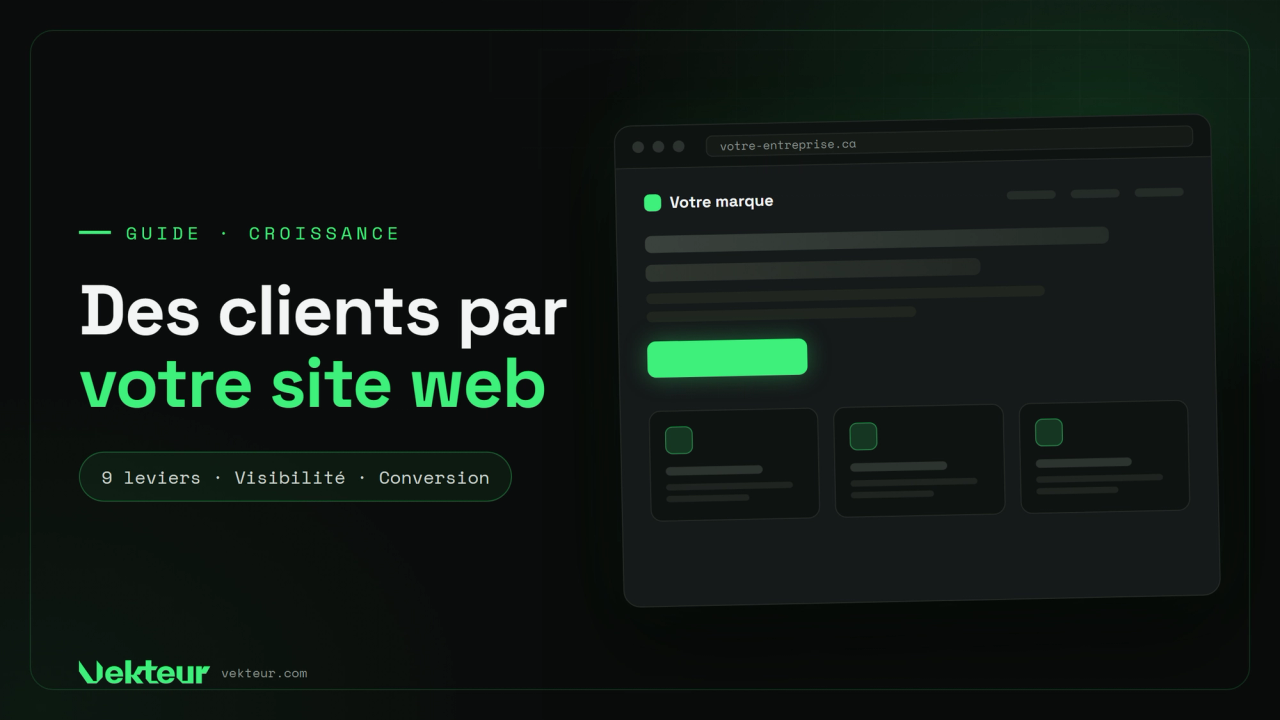 Trouver des clients grâce à son site web : 9 leviers concrets