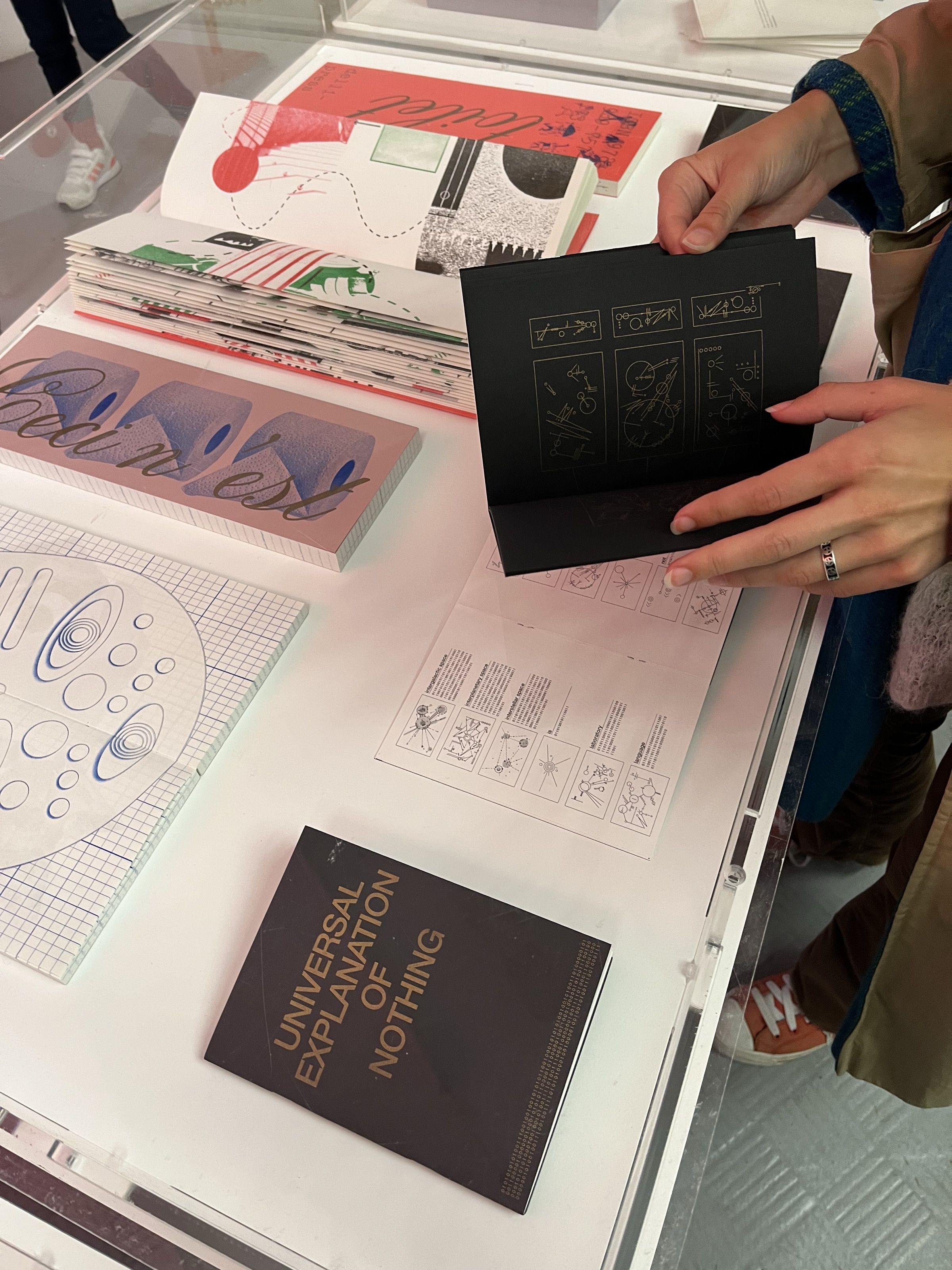 Universal Explanation of Nothing on a table among other publications