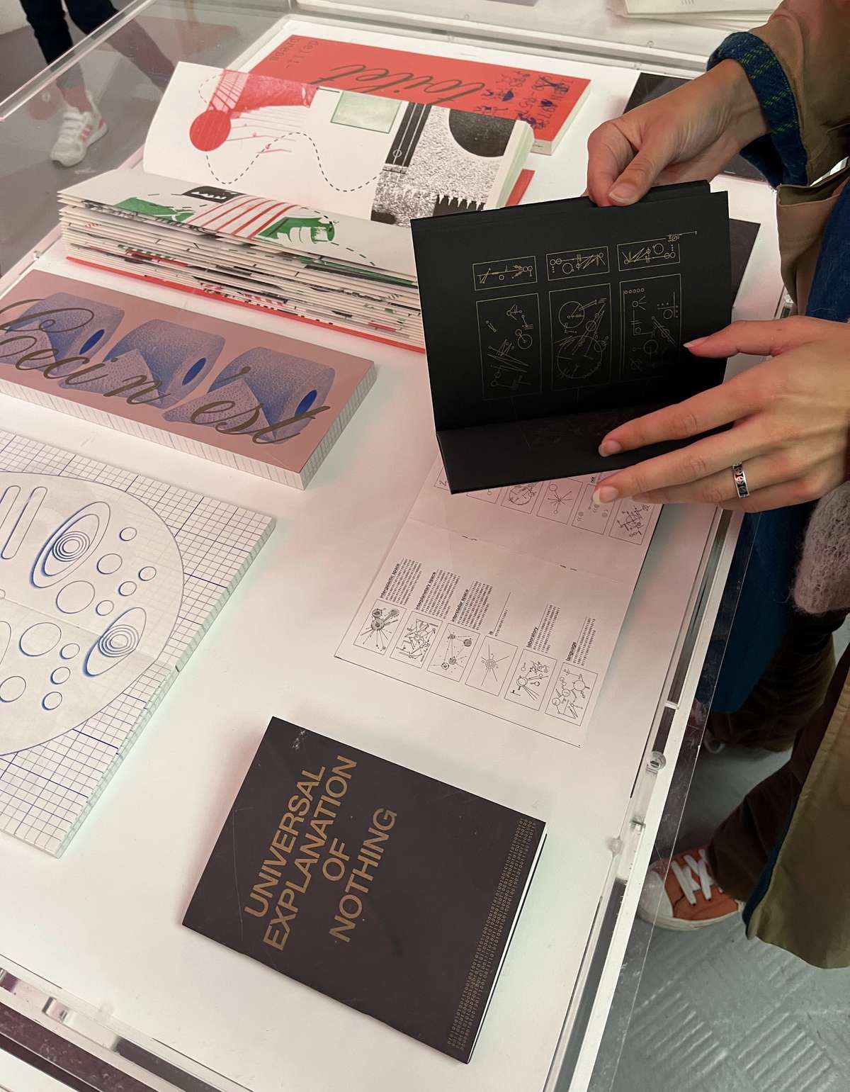 Universal Explanation of Nothing on a table among other publications