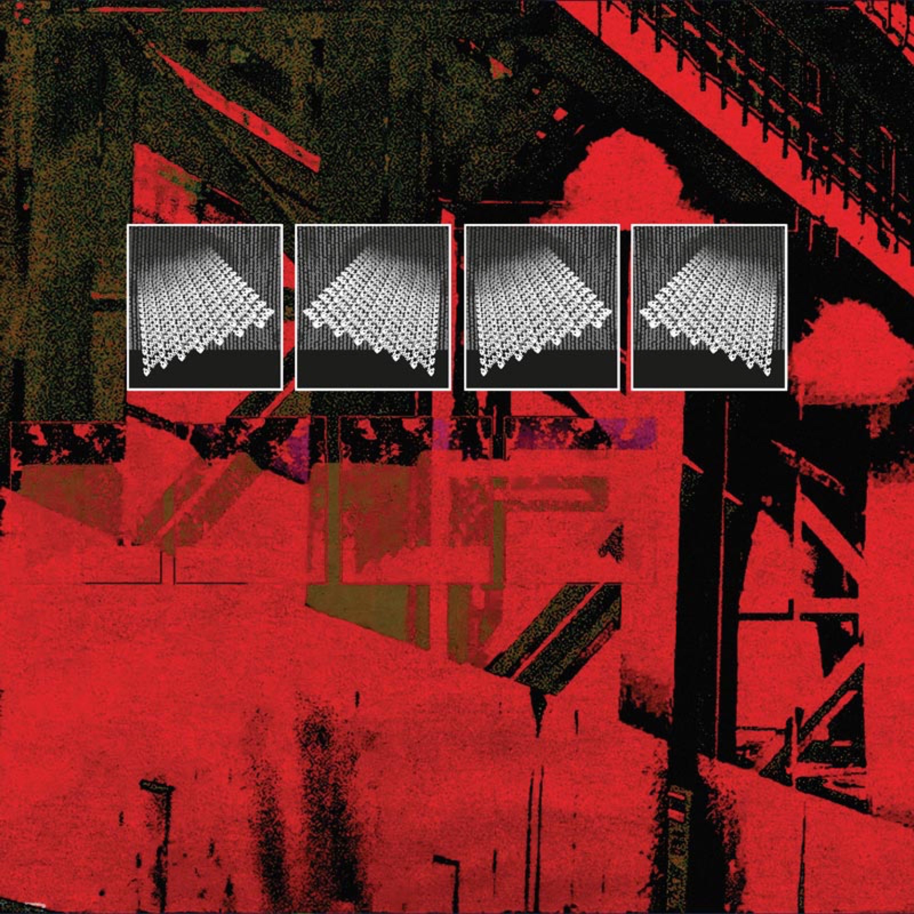 Sonic Transmutations digital cover with a red industrial photo