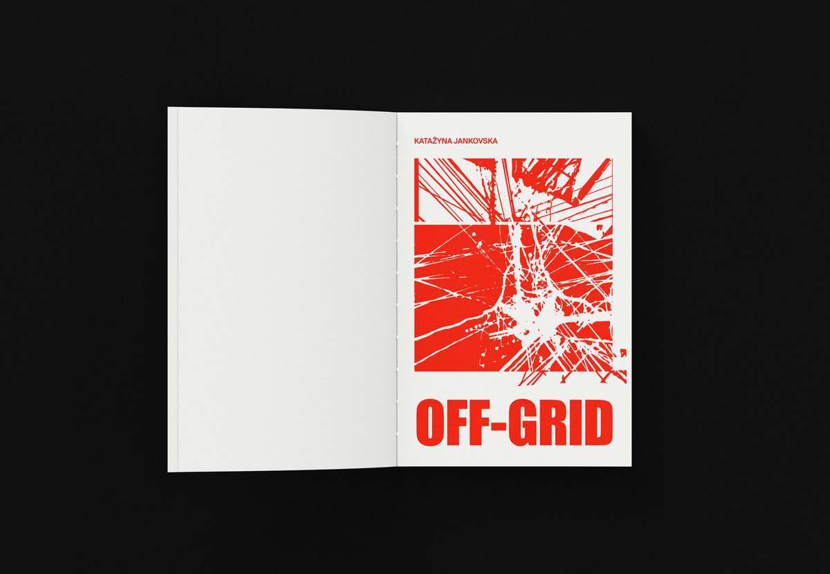 OFF-GRID book cover and first pages