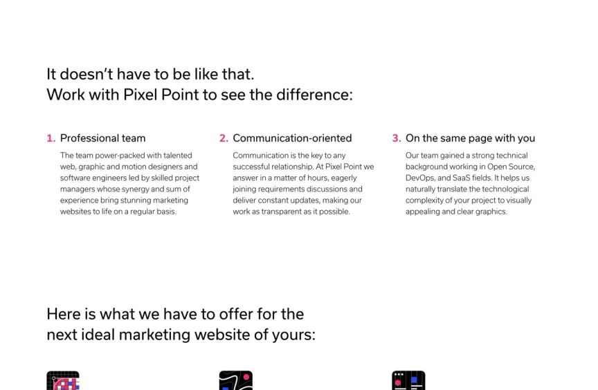 Pixel Point | Killer Portfolio