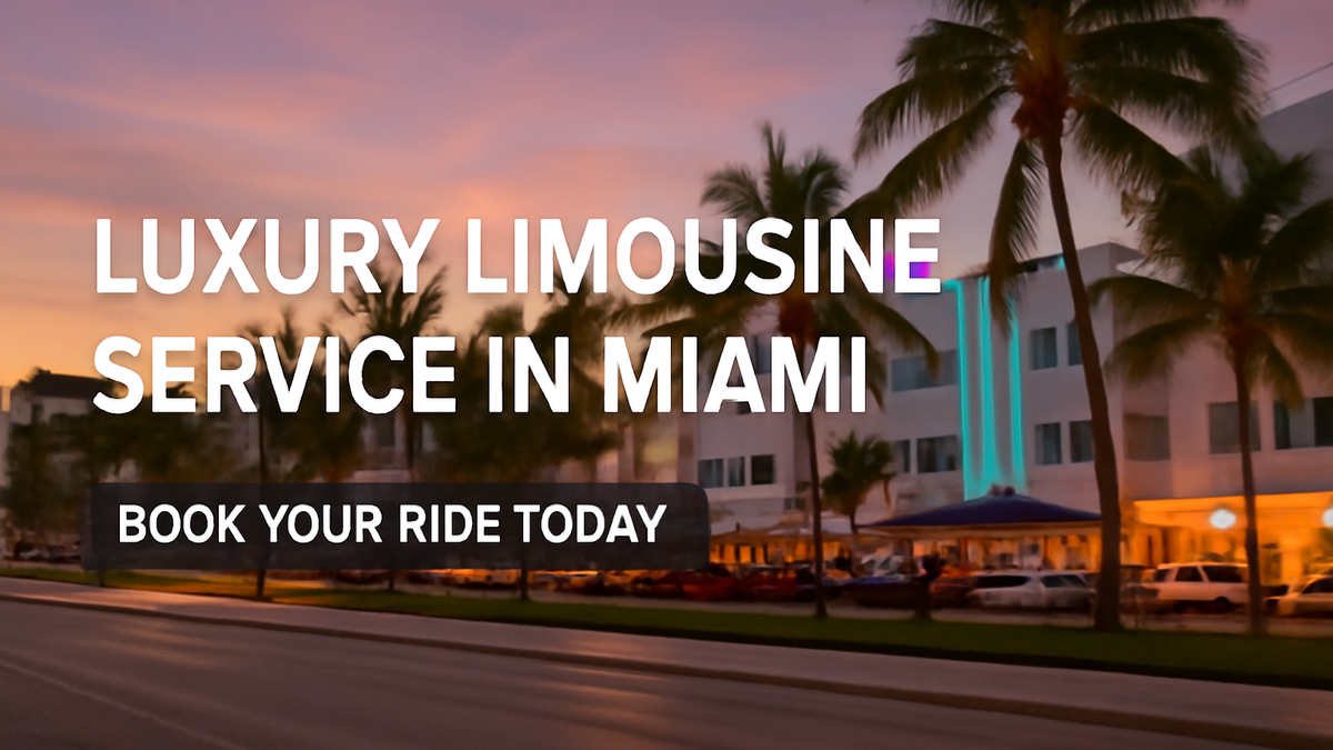 Navigate Miami in Unparalleled Style— The Ultimate Guide to Premier Ground Transportation