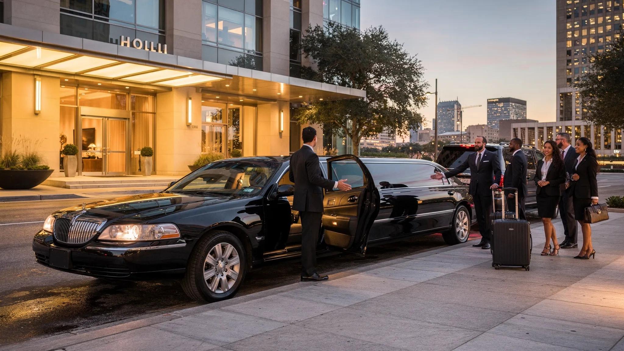 Limo Service Houston | 5-Star Luxury & Airport Transfers