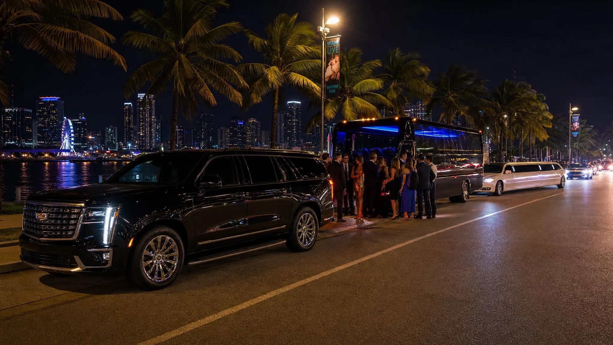 Limo Miami Guide for Nights Out, Airports, and Events
