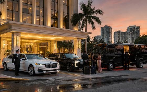 Limousine Service Miami Florida for Weddings and VIP Trips