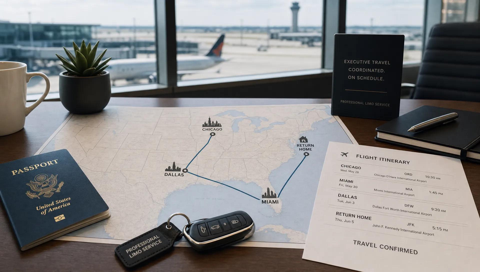 Corporate Limo Service That Simplifies Multi-City Travel