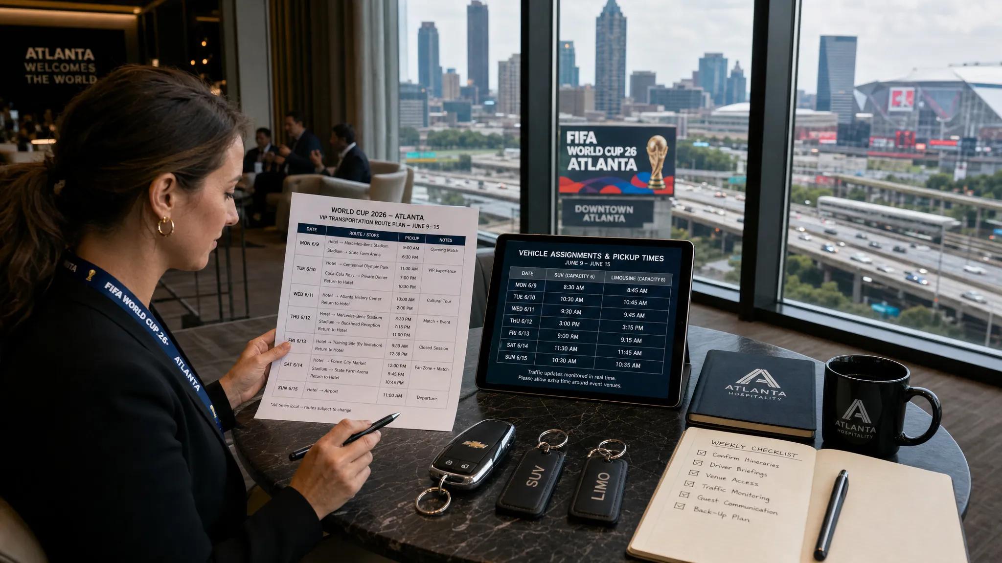 How to Plan Atlanta Event Transportation for World Cup Week