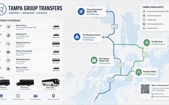 Tampa Limo Service for Airport, Events, and Group Travel