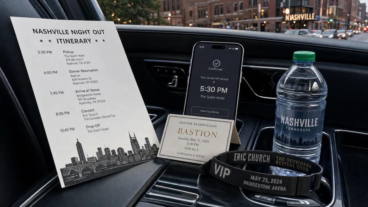 Nashville Limousine Guide for Concerts and Celebrations