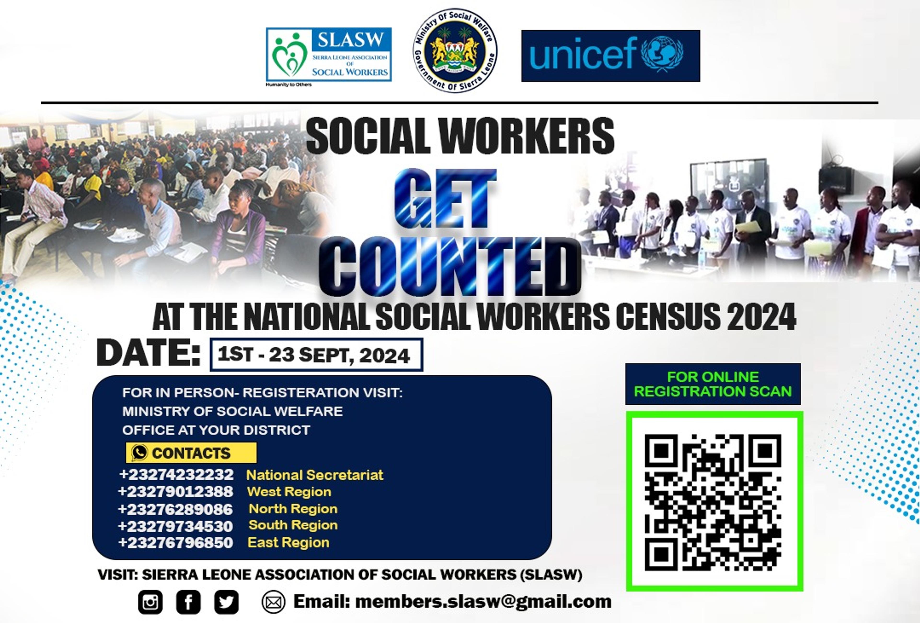 Invitation to Participate in the National Census for Social Workers