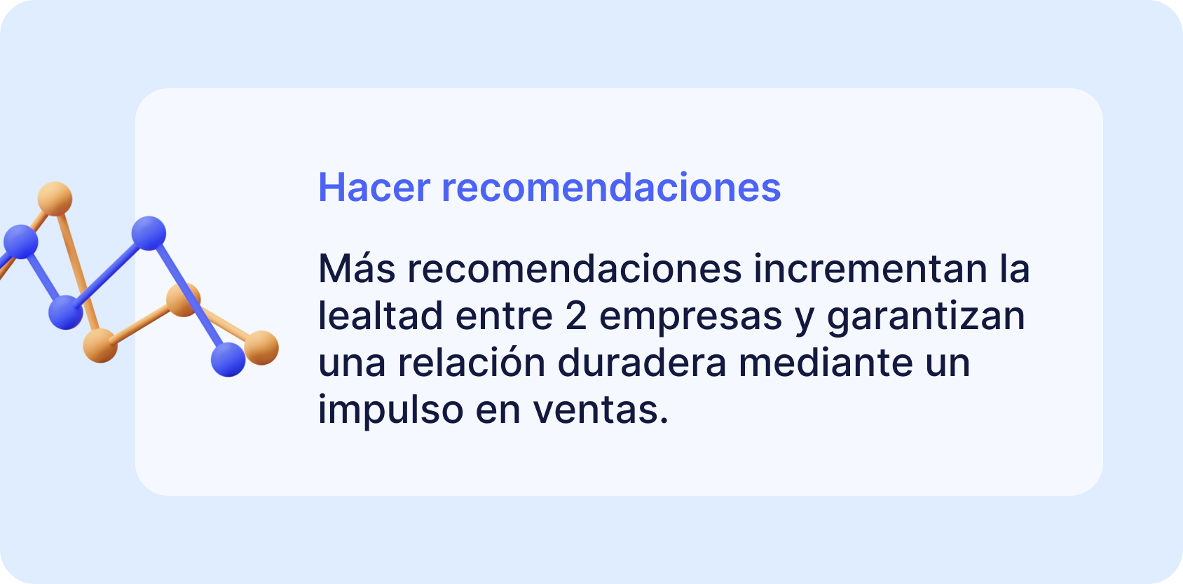 Hacer recomendaciones