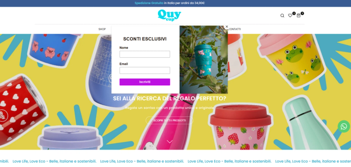 quycup website.