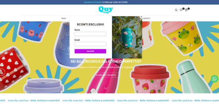 quycup website.