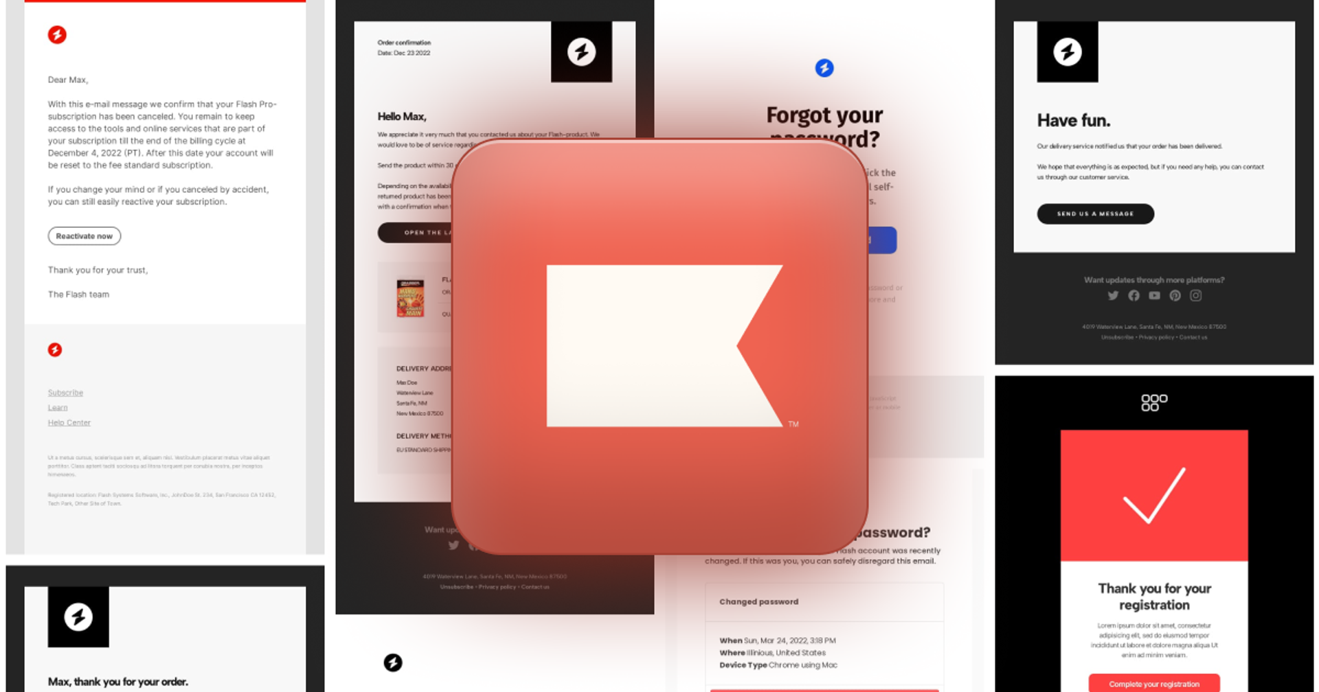 Email Templates for Klaviyo