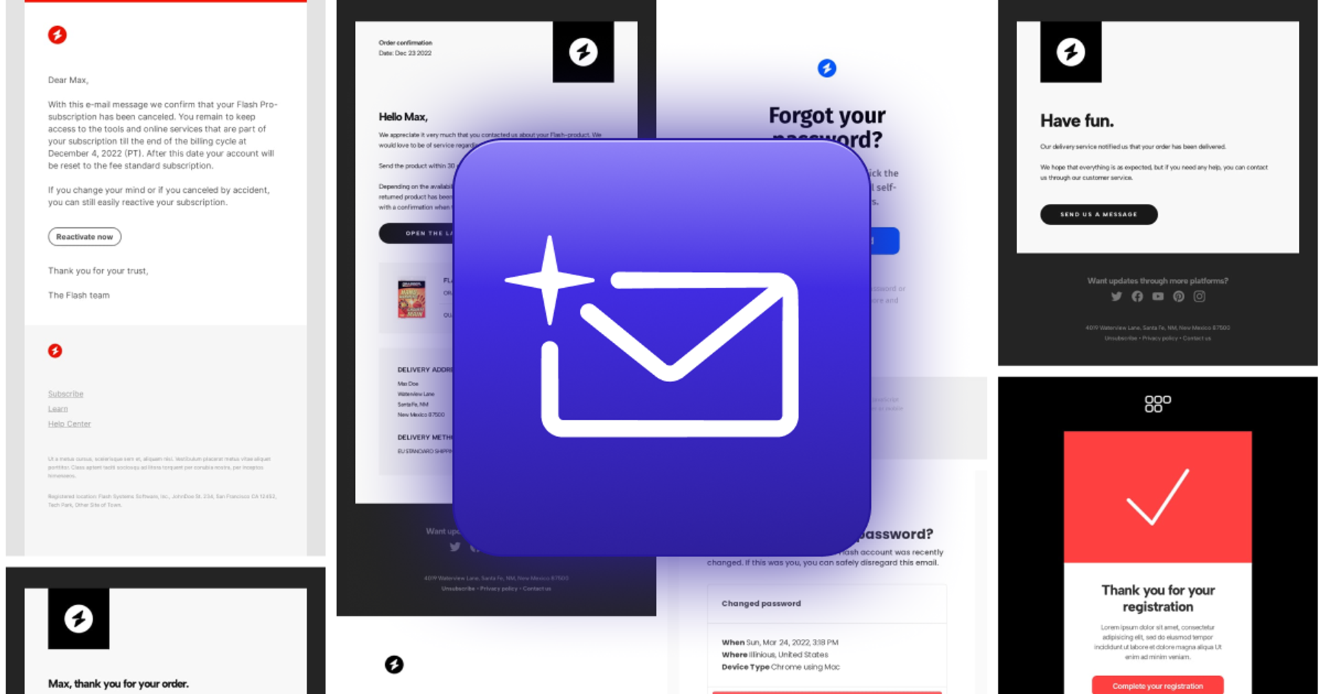 Email Templates for Acumbamail