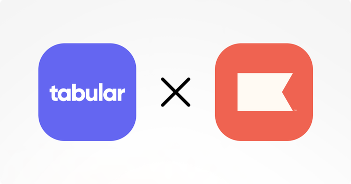 Use Tabular with Klaviyo.