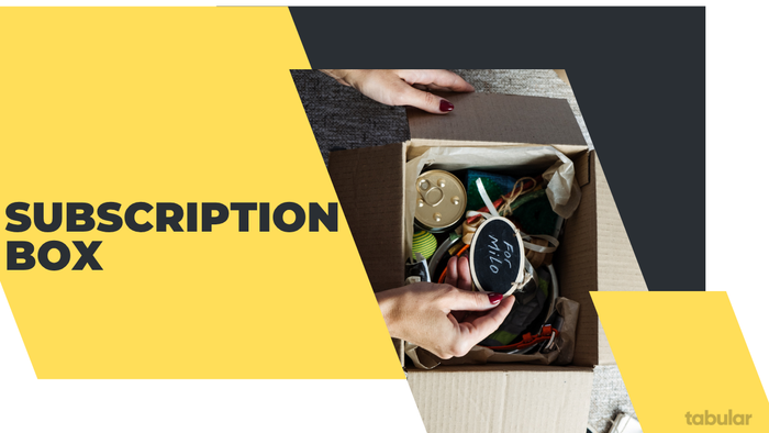 businesses with the highest success rate: subscription box business.