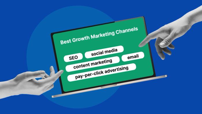 Best growth marketing channels.