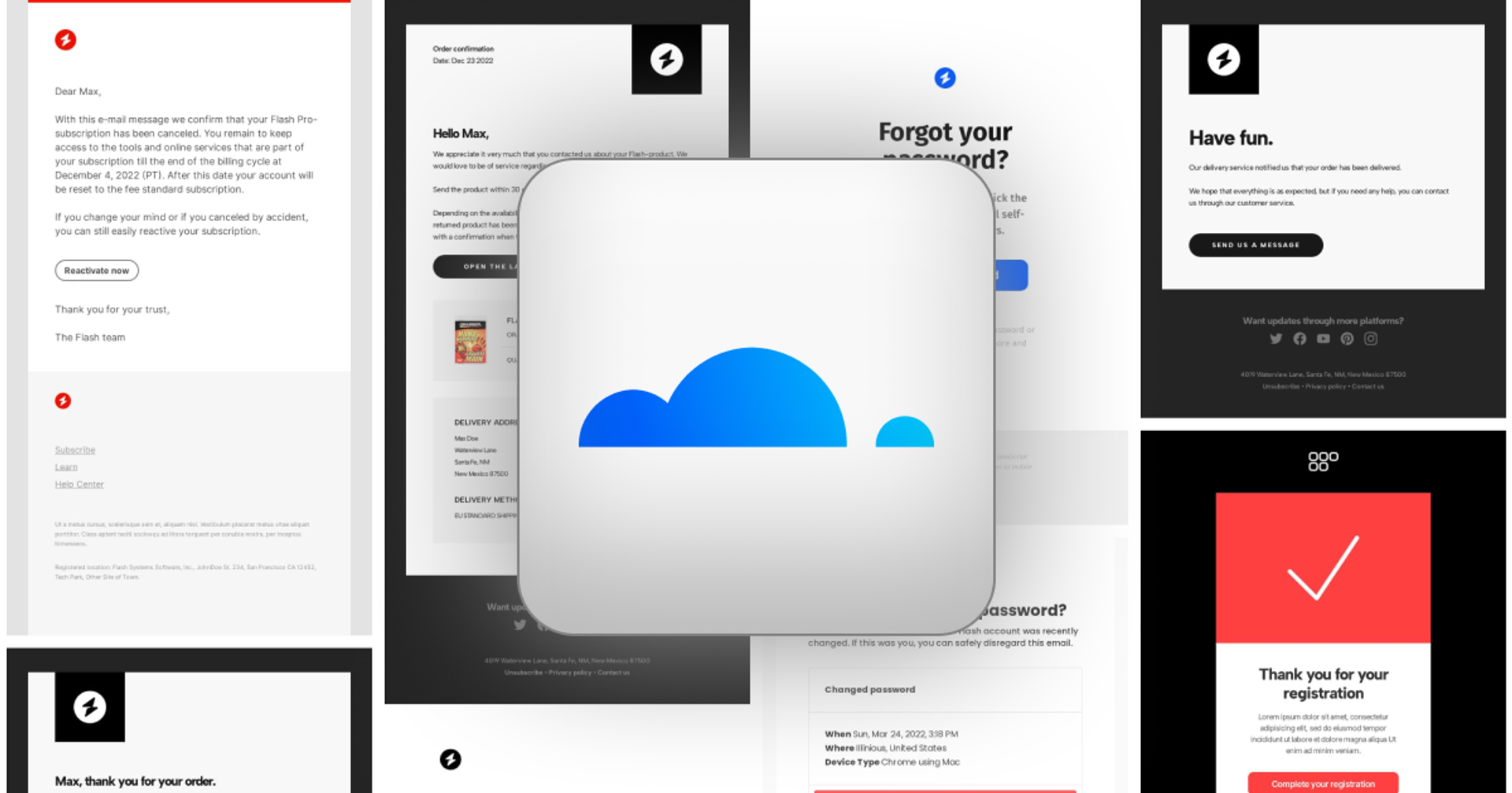 Email Templates for Mailercloud