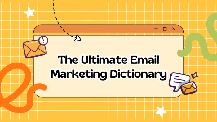 Email Marketing Dictionary Banner.