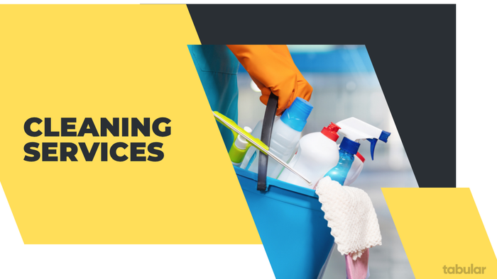 businesses with the highest success rate: cleaning services.