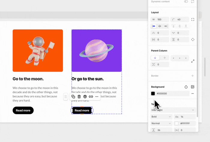 Re-use colors that you've previously used in your email