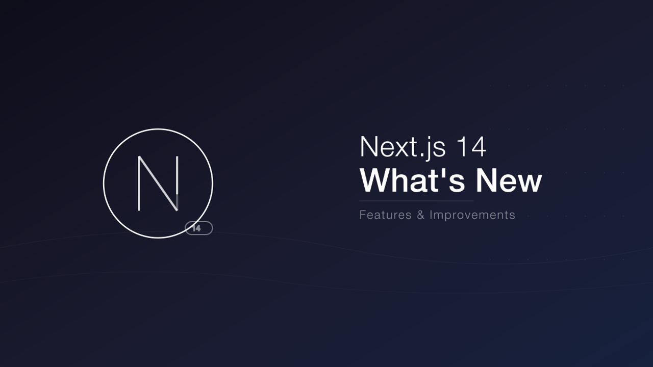 Next.js 14: What's New and Improved