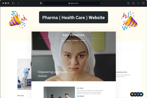 Pharma Website