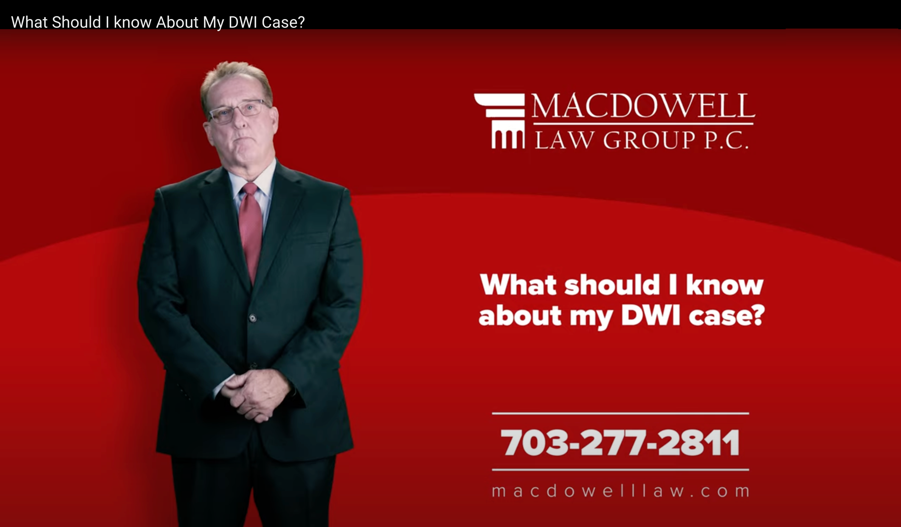 What Should I know About My DWI Case | Video Thumbnail