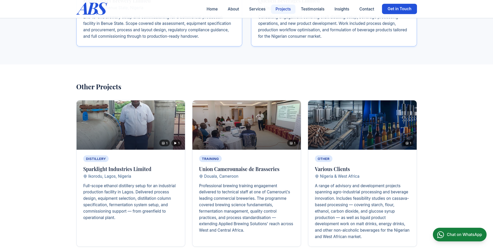 Applied Brewing Solutions screenshot