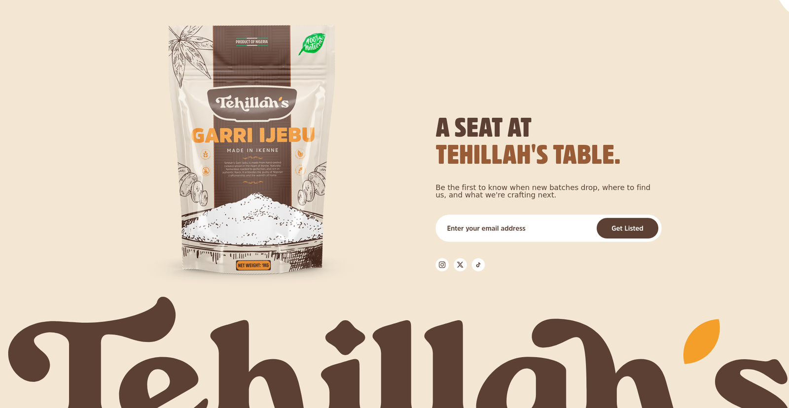 Tehillah’s Table screenshot