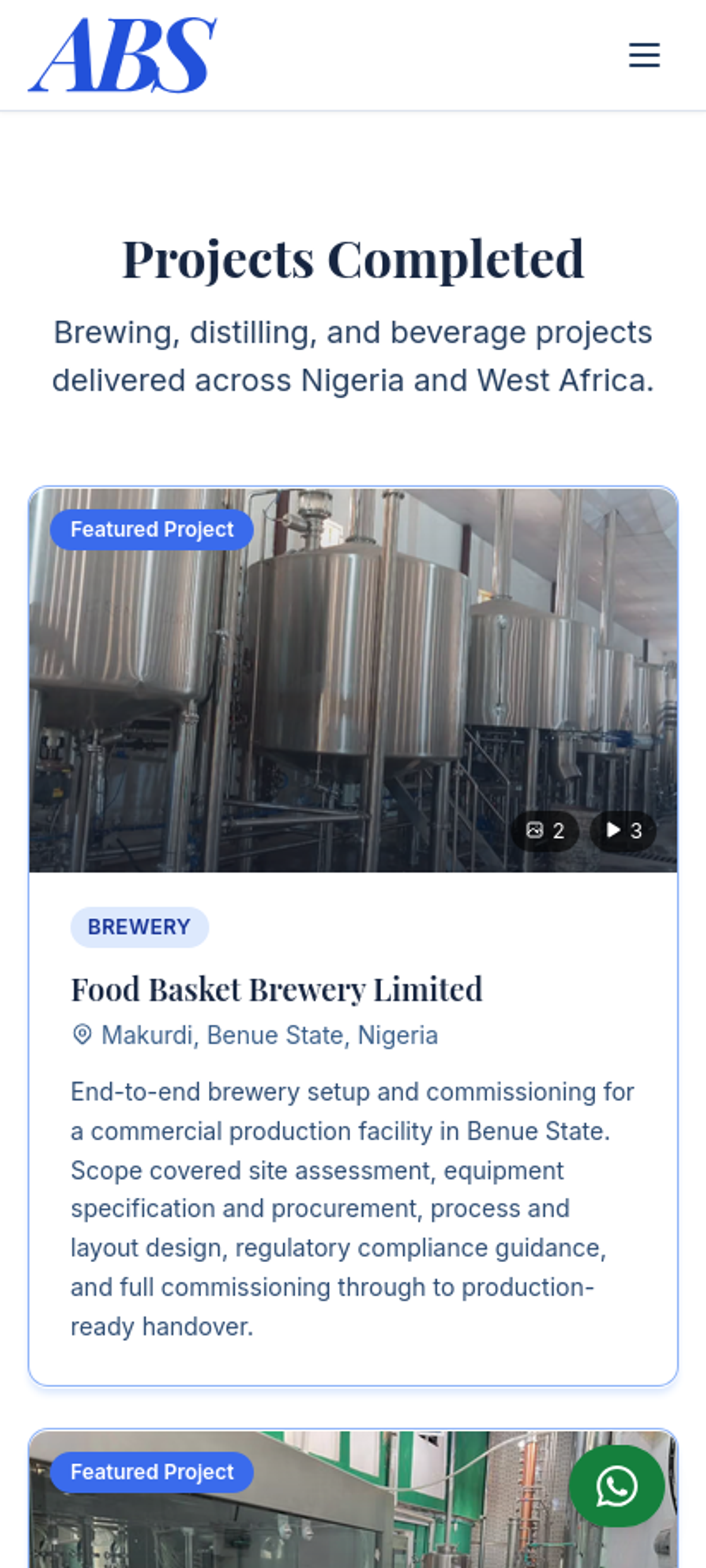 Applied Brewing Solutions on mobile