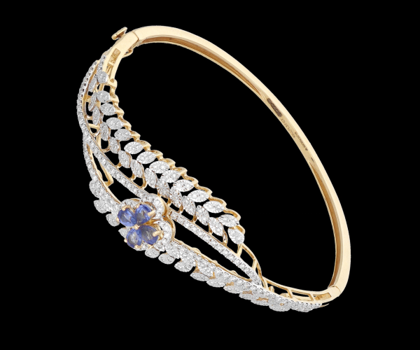 Gold D Bracelet