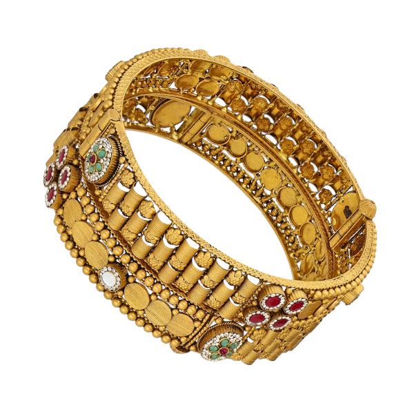 Gold bangle