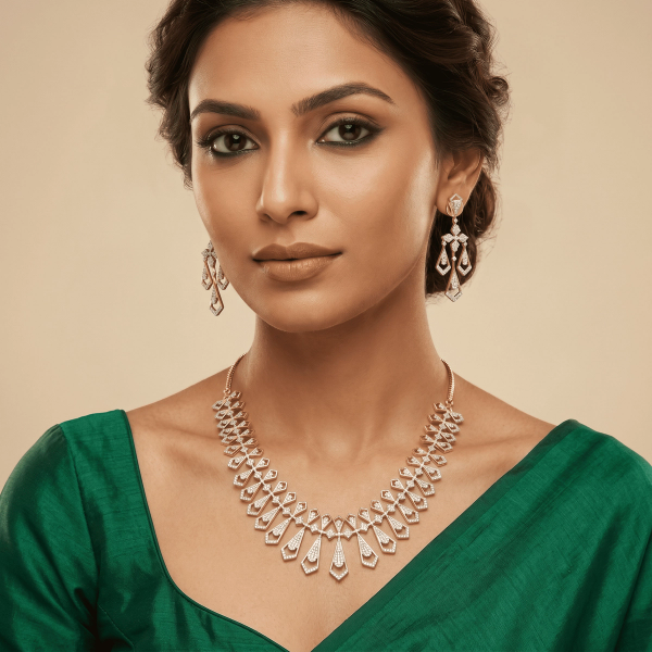 Gold D Necklace