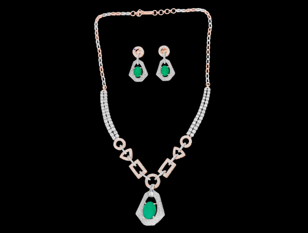 Gold D Necklace