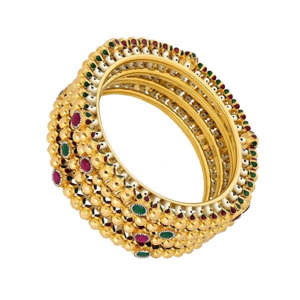 Gold bangle 